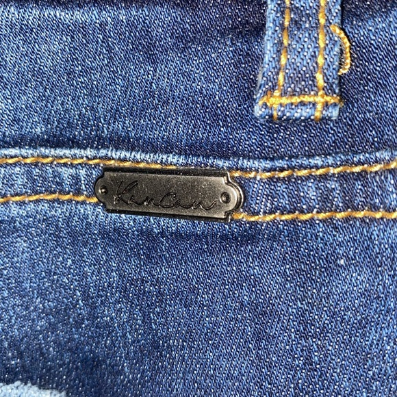 KanCan Destruction High Rise Blue Skinny Jeans NWOT - Picture 9 of 11